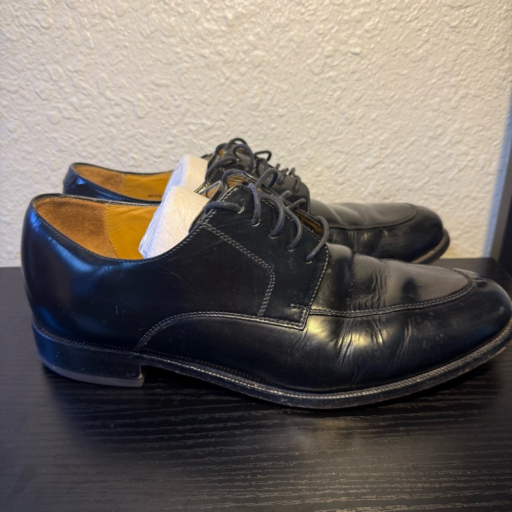 Cole Haan NikeAir Carter C07224 Black Leather Oxford Dress Shoes Air Men’s 11.5M